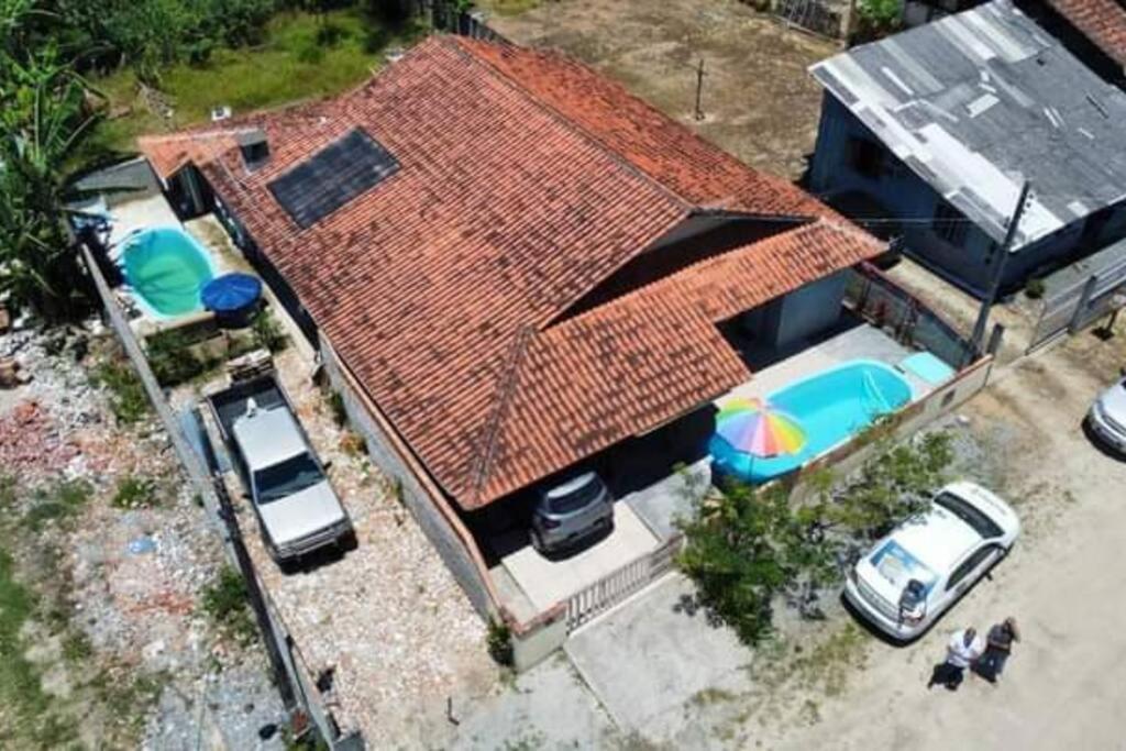 Casa A. Piscina Enseada/Ubatuba Max 06 Hospedes サン・フランシスコ・ド・スル エクステリア 写真