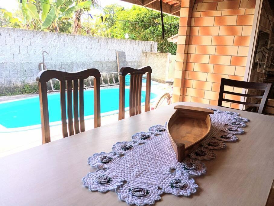 Casa A. Piscina Enseada/Ubatuba Max 06 Hospedes サン・フランシスコ・ド・スル エクステリア 写真